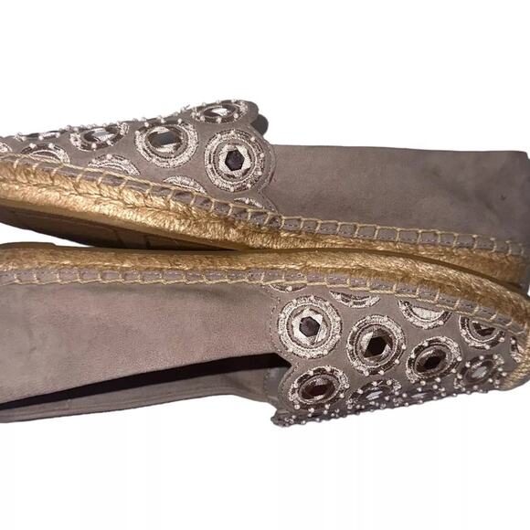 Tory Burch Yasmin Embellished Espadrille LIKE NEW - Picture 8 of 9